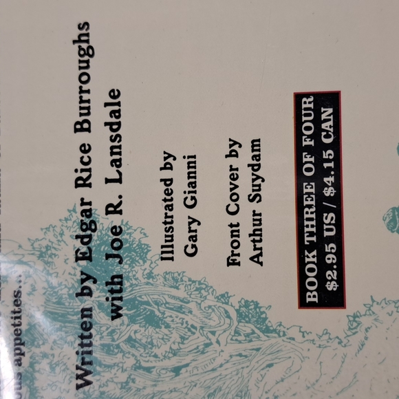 Tarzan The Lost Adventure Edgar Rice Burroughs with Joe R. Lansdale Books #1-4 - Picture 11 of 14